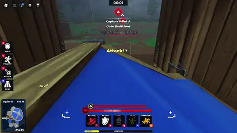 Knight in combat — Update 2 gameplay